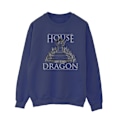 Miniatyrbild 1 av 3: Game Of Thrones: House Of The Dragon Damkläder/Dam Tron Text Navy Blue XL