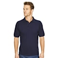 Miniatyrbild 2 av 2: Absolute Apparel Precision Pikétröja för Män 4XL Marinblå Navy 4XL