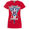 Miniatyrbild 1 av 2: Wonder Woman Dam/Kvinnor Gå Med I Kampen T-Shirt X-Large Röd Red X-Large