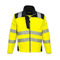 Miniatyrbild 1 av 2: Portwest Herr PW3 Softshell Hi-Vis Jacka 4XL Gul/Svart Yellow/Black 4XL