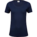 Miniatyrbild 1 av 4: Tee Jays Dam/Dam Stretch T-Shirt S Marinblå Navy S