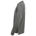 Miniatyrbild 3 av 3: Henbury Coolplus Moisture Wicking Långärmad Poloskjorta X för Herr Charcoal Grey XS