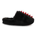Miniatyrbild 3 av 6: Slumberzzz Pojkar Dinosaurietofflor 11-12 Barn UK Svart Black 11-12 Child UK