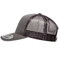 Miniatyrbild 3 av 5: Flexfit By Yupoong 5 Panel Retro Trucker Cap One Size Charcoal Charcoal One Size