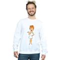 Miniatyrbild 2 av 3: The Flintstones Herr Wilma Flintstone Klassisk Pose Sweatshirt 4 White 4XL