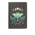 Miniatyrbild 1 av 4: Something Different Moth A5 Notebook One Size Svart Black One Size
