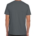 Miniatyrbild 2 av 3: Gildan Herr Soft Style Ringspun T-shirt 4XL Kolgrå Charcoal 4XL