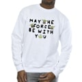 Miniatyrbild 3 av 4: Star Wars Herr The Mandalorian Grogu May The Force Be With You White M