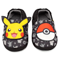 Miniatyrbild 4 av 4: Pokemon Barn/Barntofflor 2 UK Svart/Gul/Röd Black/Yellow/Red 2 UK