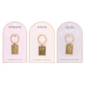 Miniatyrbild 2 av 2: Something Different Nyckelring Gudinneenergi (6-pack) One Size Gold One Size