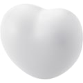 Miniatyrbild 3 av 3: Kula i form av hjärta, stressboll, 7 x 7 x 4,5 cm, vit White 7 x 7 x 4.5 cm