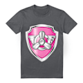 Miniatyrbild 1 av 5: Paw Patrol Herr Skye Badge T-Shirt L Gråmelerad Charcoal L