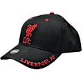 Miniatyrbild 2 av 2: Liverpool FC Unisex Vuxen Mass Frost Snapback Cap One Size Blac Black/Red One Size