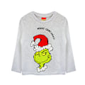 Miniatyrbild 2 av 4: The Grinch Boys Merry Grinchmas Lång Pyjamas Set 5-6 År Grå/ Grey/Red 5-6 Years