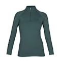 Miniatyrbild 1 av 3: Aubrion Eltar Base Layer Topp med Kvart Zip för Kvinnor/Dam L Grön Green L