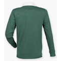 Miniatyrbild 2 av 3: Front Row Premium Rugby Shirt M Bottle Green för män Bottle Green M
