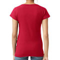 Miniatyrbild 2 av 3: Gildan Dam/Kvinnor Soft Style V-ringad T-shirt M Cherry Red Cherry Red M