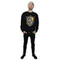 Miniatyrbild 5 av 6: Harry Potter Herr Hufflepuff Crest Flat Sweatshirt XL Svart Black XL