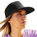Miniatyrbild 4 av 4: Beechfield Unisex 5-panels Retro Rapper Keps One Size Svart Black One Size
