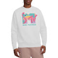 Miniatyrbild 5 av 5: MTV Unisex Vuxen Flamingo Logotyp Sweatshirt XL Vit White XL