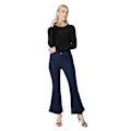 Miniatyrbild 3 av 3: Principles Dam/Dam Flared Hem Petite Jeans 20 UK Indigo Indigo 20 UK