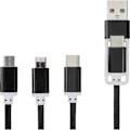 Miniatyrbild 3 av 5: Bullet Versatile USB-kabel One Size Svart Black One Size