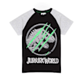 Miniatyrbild 5 av 5: Jurassic World Pojkar Camo Korta Pyjamas Set 7-8 År Svart/Grön Black/Green/Grey 7-8 Years