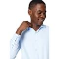 Miniatyrbild 3 av 4: Burton Herrmönstrad Regular Long-Sleeved Shirt 16.5 i Blå Blue 16.5 in