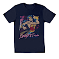 Miniatyrbild 1 av 4: Wonder Woman Girls Strength & Power Bomull T-shirt 5-6 år Marinblå Navy Blue 5-6 Years