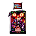 Miniatyrbild 1 av 2: Five Nights At Freddys Security Breach Påslakan Set Enkelsäng B Black/Multicoloured Single