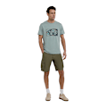 Miniatyrbild 5 av 5: Animal Mens Haze Organic Cargo Shorts 42R Green Green 42R
