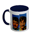 Miniatyrbild 1 av 3: The Beatles All You Need Is Love Inner Two Tone Mug En Storlek Blå Blue/White/Red One Size