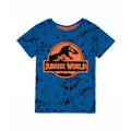 Miniatyrbild 2 av 3: Jurassic World Pojkar All-Over Print Kort Pyjamas Set 6-7 År B Blue 6-7 Years