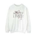 Miniatyrbild 1 av 3: Netflix Dam/Kvinnor Stranger Things Hoppers Live Sweatshirt X White XL