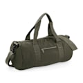 Miniatyrbild 1 av 4: Bagbase Plain Varsity Barrel / Duffelväska (20 liter) One Size Military Green/Military Green One Size