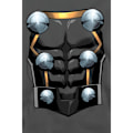 Miniatyrbild 3 av 4: Thor Unisex Vuxen Kostym Sweatshirt S Gråmelerad Charcoal S
