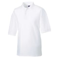 Miniatyrbild 3 av 4: Russell Herr Classic Polycotton Polotröja 3XL Vit White 3XL
