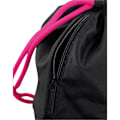 Miniatyrbild 3 av 3: Bagbase Icon dragsnöre väska One Size Svart/Fuchsia Black/Fuchsia One Size