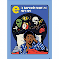 Miniatyrbild 2 av 2: Steven Rhodes Existential Dread Print 40cm x 0.12cm x 30cm Multi Multicoloured 40cm x 0.12cm x 30cm