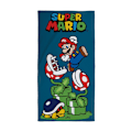 Miniatyrbild 1 av 3: Super Mario Jumping Bomull Strandhandduk En Storlek Blå/Flerfärgad Blue/Multicoloured One Size