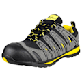 Miniatyrbild 5 av 6: Amblers Safety FS42C Säkerhetssko / Herrskor 10 UK Svart/Grå Black/Grey/Yellow 10 UK