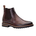 Miniatyrbild 1 av 6: Base London Cutler tvättade läder Chelsea Boots 8 UK mörk Dark Brown 8 UK