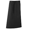 Miniatyrbild 1 av 2: Premier Unisex Färger Bar Apron / Arbetskläder (Lång Continental S Black One Size