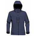 Miniatyrbild 1 av 2: Stormtech Womens/Ladies Epsilon 2 Hooded Soft Shell Jacket XXL Navy/Graphite Grey XXL