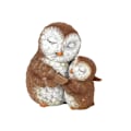 Miniatyrbild 1 av 3: Något Annorlunda Uggla Alltid Älskar Dig Uggla Prydnad En Storlek B Brown/White One Size