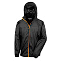 Miniatyrbild 1 av 2: Result Unisex HDi Quest Hydradri Lättviktig Vattentät Jacka Black / Orange L