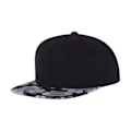 Miniatyrbild 1 av 4: Flexfit by Yupoong Unisex Rosor Tryck Snapback Cap En Storlek Bla Black/Grey One Size