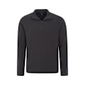 Miniatyrbild 4 av 4: Mountain Warehouse Camber II Fleece Tröja med Halv Dragkedja Herr S Svart Black S