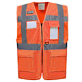 Miniatyrbild 1 av 2: Yoko Unisex Hi-Vis Väst 3XL Orange Orange 3XL