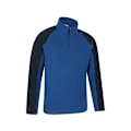 Miniatyrbild 4 av 4: Mountain Warehouse Ashbourne II Halvzip Fleece Top L Coba för män Cobalt L